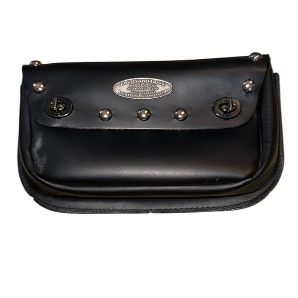 🌹THE IRON HORSE AUTHENTIC GEAR STUDDED MOTORCYCLE BAG - Picture 1 of 9